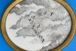 Where Calm Hours Weave: The Hair Drawings of Leslie Schomp - Exhibit presented by Highfield Hall & Gardens