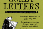 Gorey Letters: A Workshop