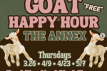 Baby Goat Happy Hour — Goat Yoga in Corpus Christi