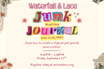 Waterfall and Lace Junk Journal Workshop with Cindy Mata
