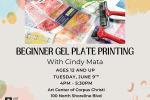 Beginner Gel Plate Printing with Cindy Mata