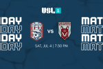 Corpus Christi FC vs. Chattanooga Red Wolves — Fourth of July Match