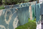 Organic Indigo Dyeing on Silk