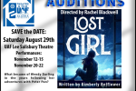 " LOST GIRL" Auditions: UAF Department of Theatre and Film