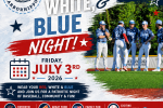 Lake Norman Harbor Hippos - Red, White, & Blue