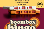 Boombox Bingo at the Boneyard