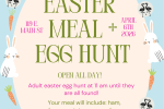 Easter Meal + Egg hunt