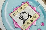 90's Nostalgia Watercolor Class: Tamagotchi