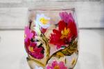 Paint & Sip: DiY Springtime Elegance Stemless Wine Glasses Set Of 2