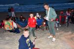 Family Beach Bonfire