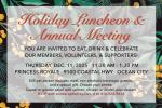 Holiday Luncheon & Annual Meeting
