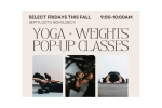Yoga + Weights Class