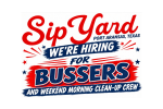 Sip Yard Is Hiring Bussers