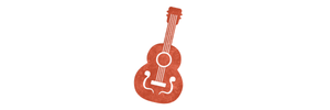 Guitar Icon - Redfish