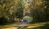 Neuse River Greenway Trail bike riders