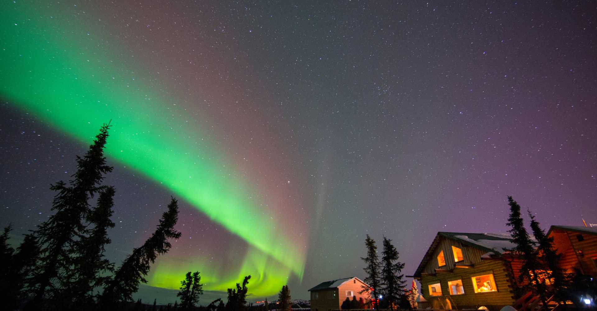 オーロラ Northern Lights Explore Fairbanks Alaska