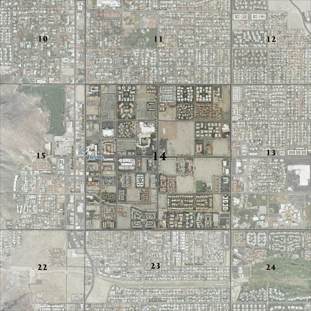 Palm Springs Section 14 map