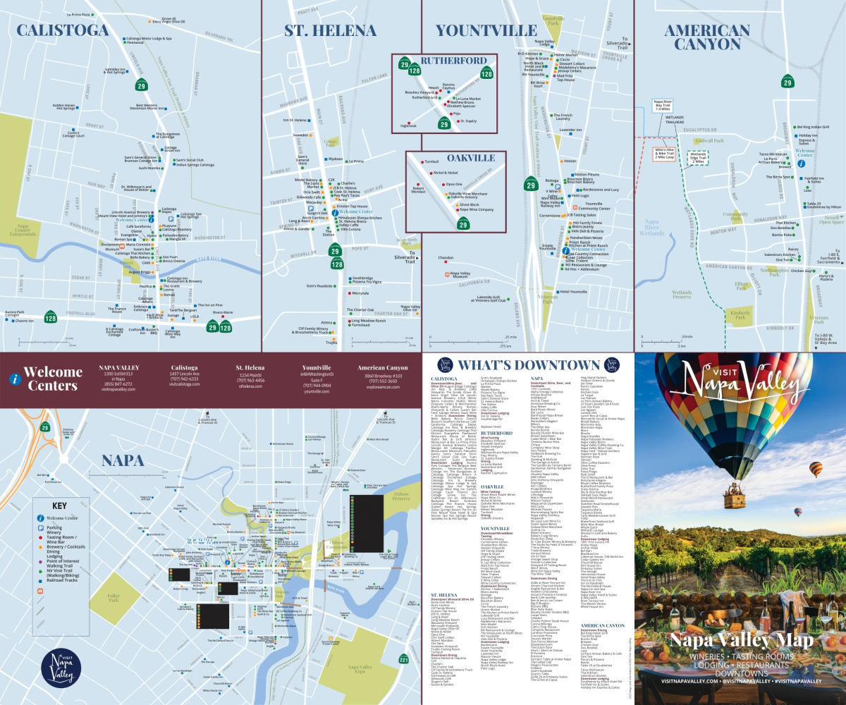 Napa Valley Map Image 2