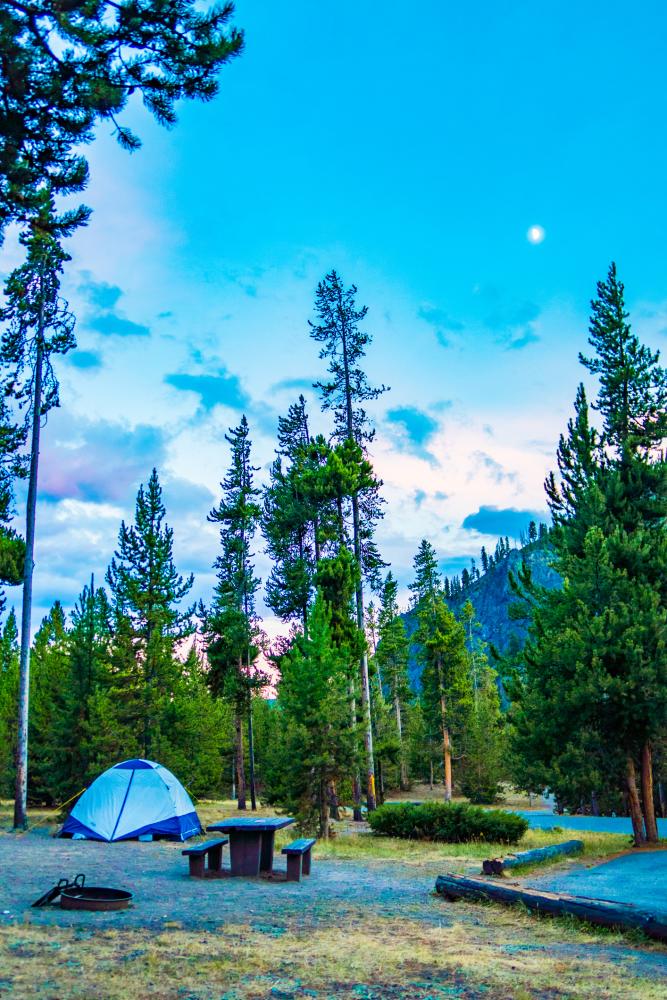 Camping near Big Sky