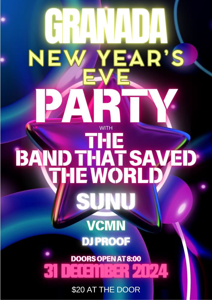 The Granada NYE live music blog