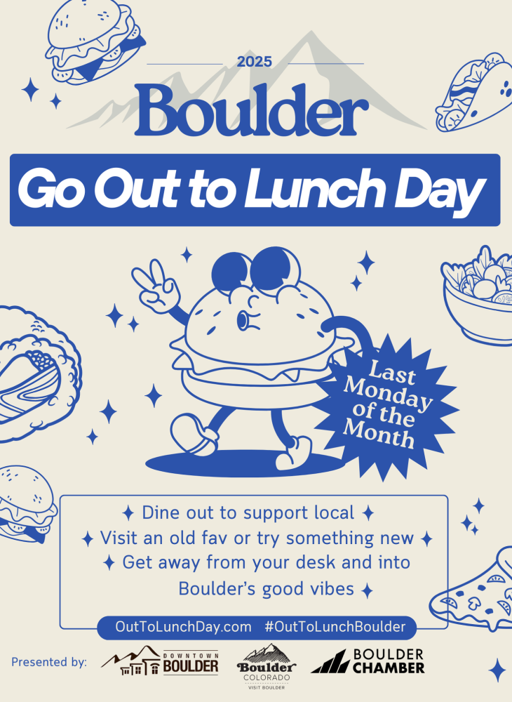 Go Out to Lunch Day Poster