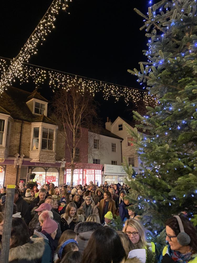 Sidmouth Christmas Lights Switch On
