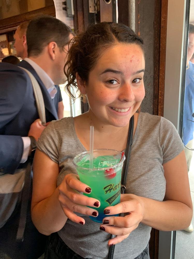 A Person in Harry's in Lafayette