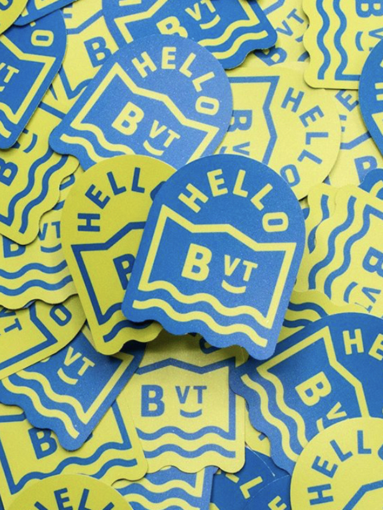 Hello Burlington Sticker Pack