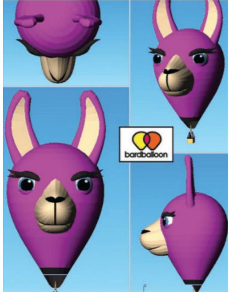 The Come se Llama Hot Air Balloon