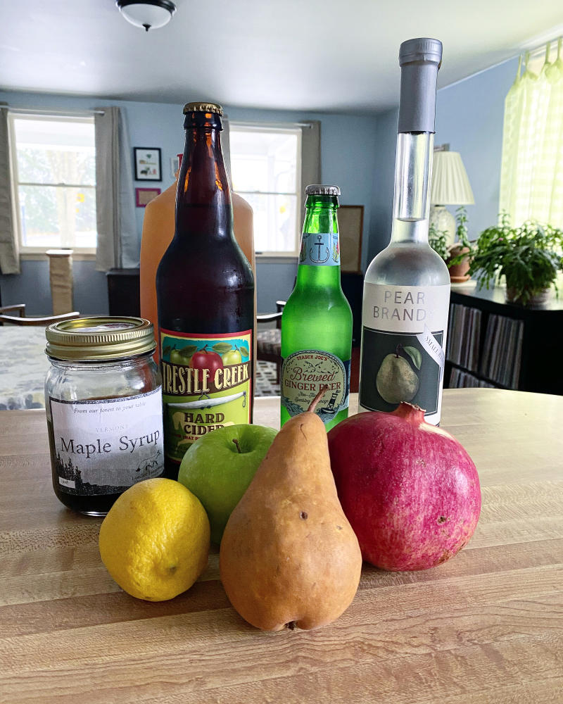 Apple Cider Sangria Ingredients