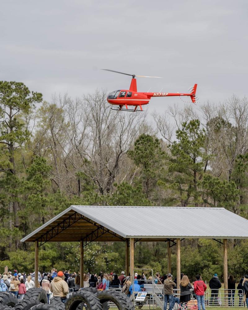 Easter Egg Drop at Thompson Farms
