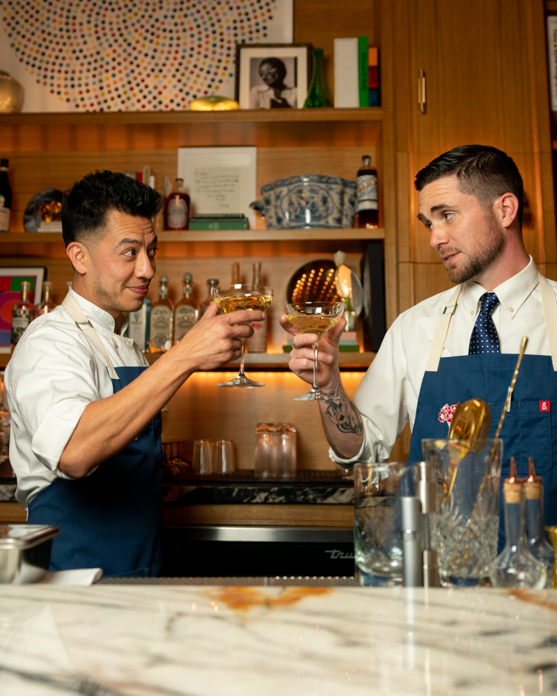 Gabriel Woo and Nate VanDeventer of Bar Cecil