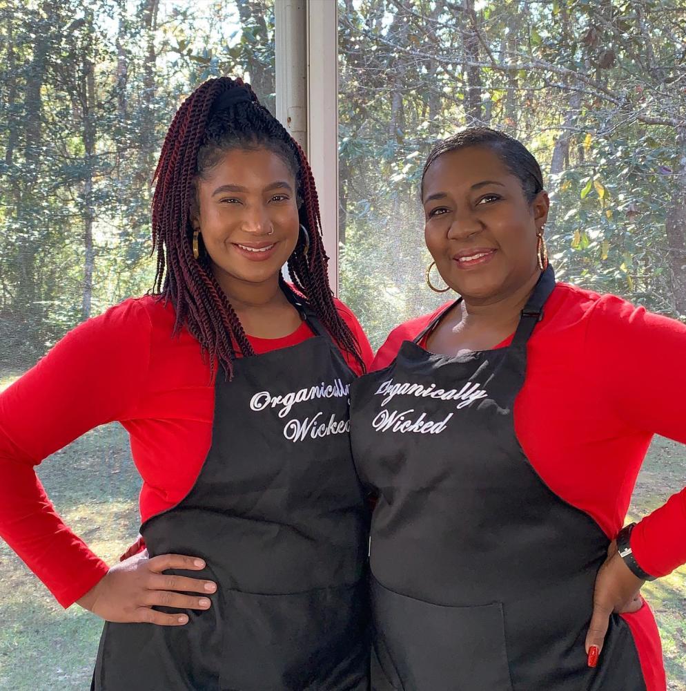 Tonya and Rhegan Ramsey, Organically Wicked Candles & Tingz