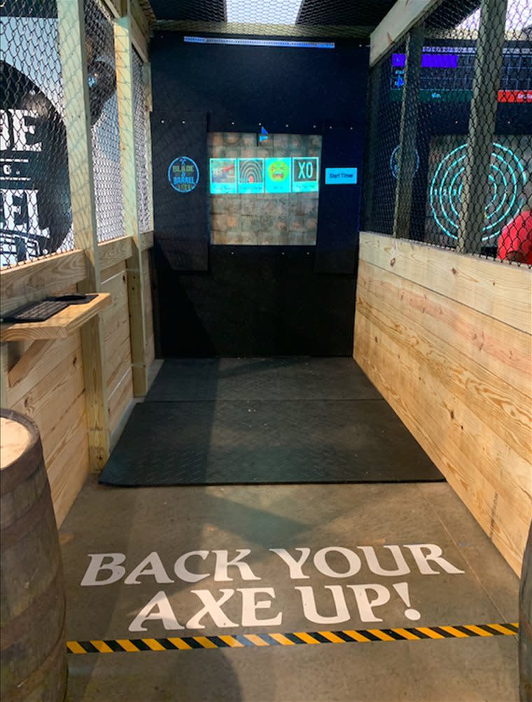 Blade & Barrel Hits the Target With New AxeThrowing Venue