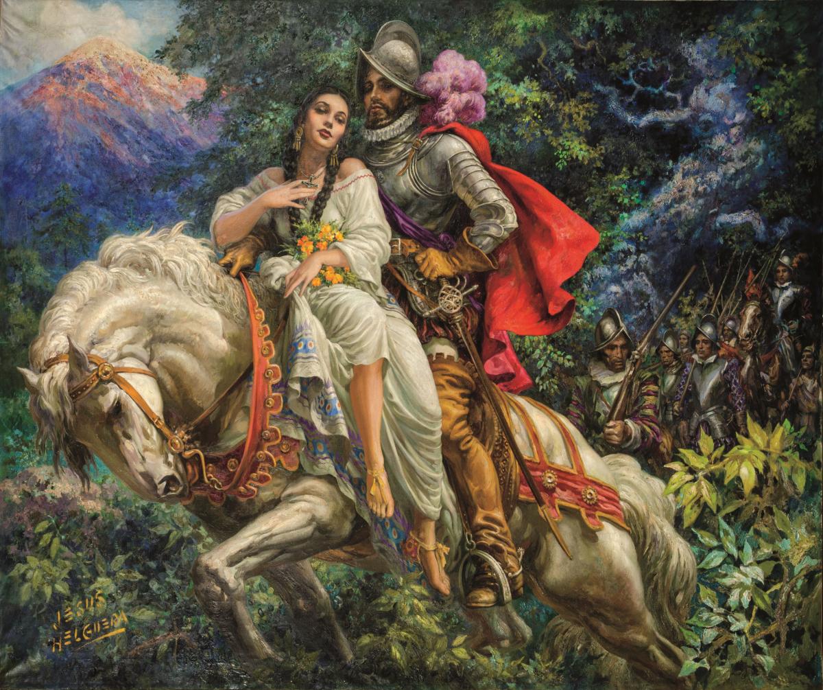 Jesús Helguera, La Malinche, 1941