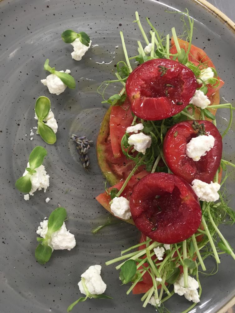 Okanagan Plum Salad