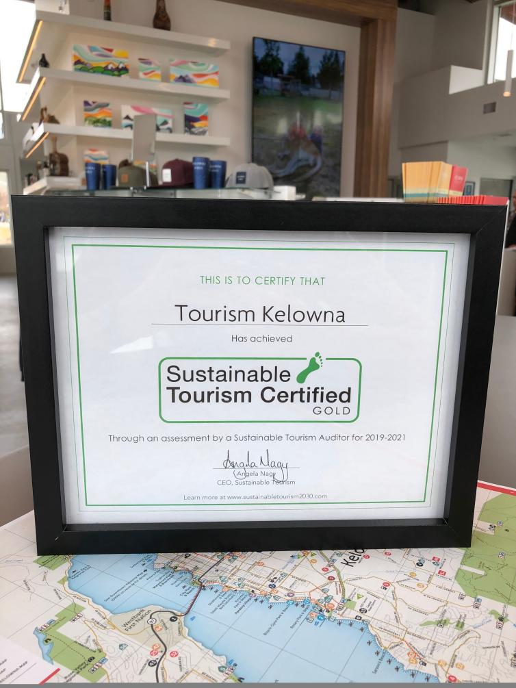 Sustainable Tourism Certified Gold