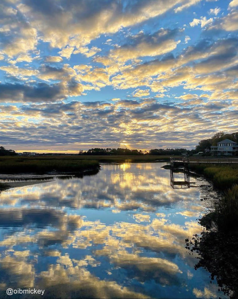 Sunrise in Ocean Isle Beach, North Carolina