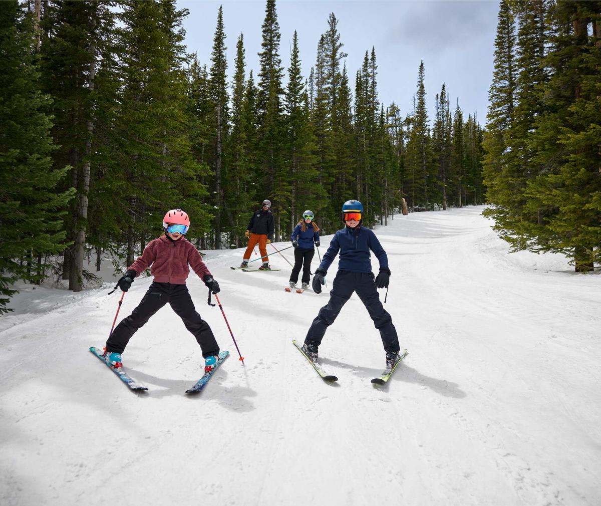 Snowy Range Ski Area skiers
