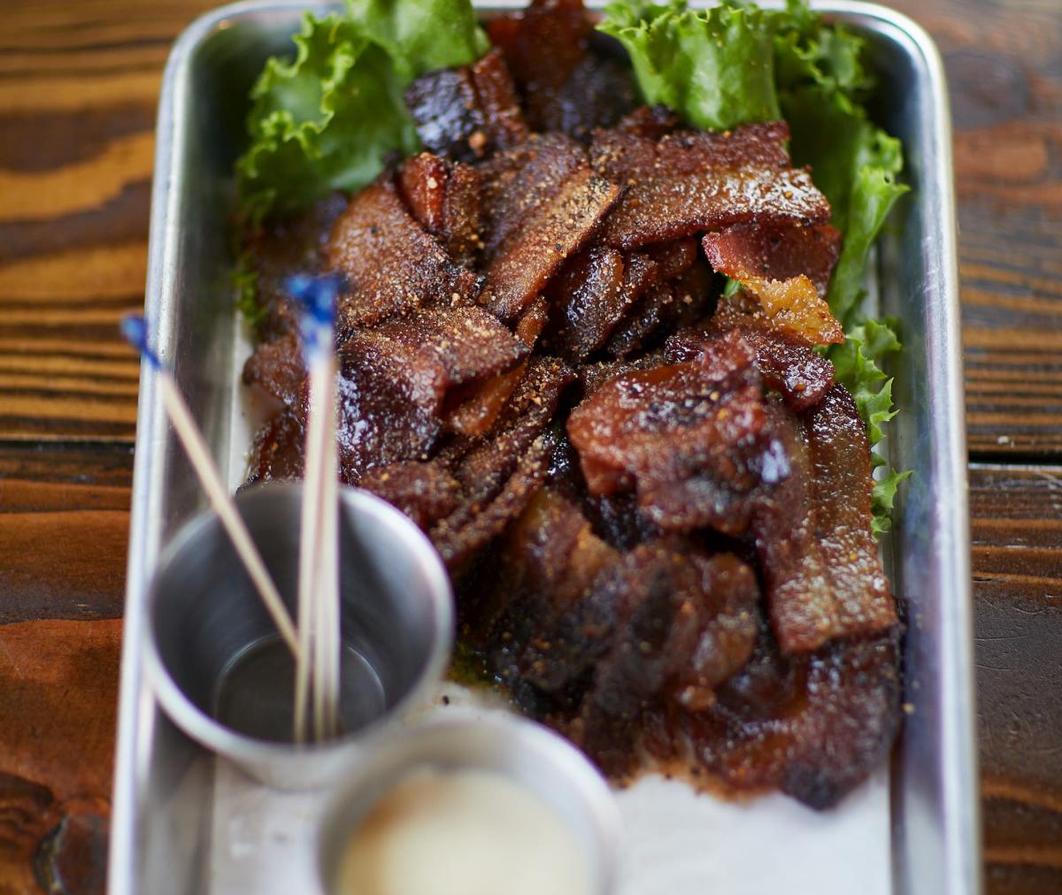 Bacon Crack Appetizer at Nortons Brewing Co