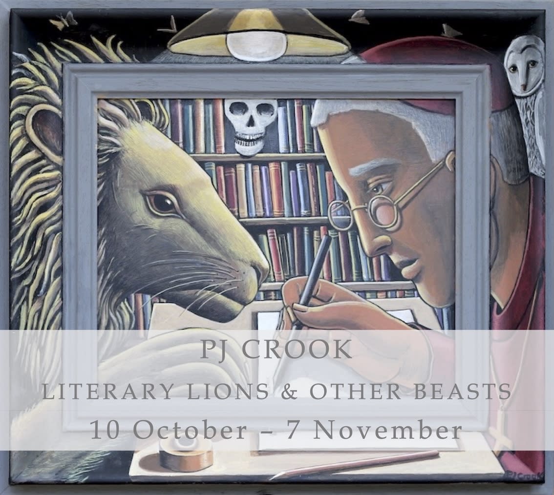 Major new exhibition by acclaimed British artist PJ Crook coming to Cheltenham