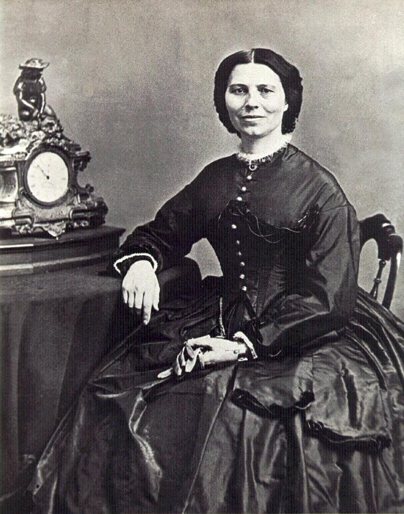 Clara Barton - 1865 - Civil War - Public Domain