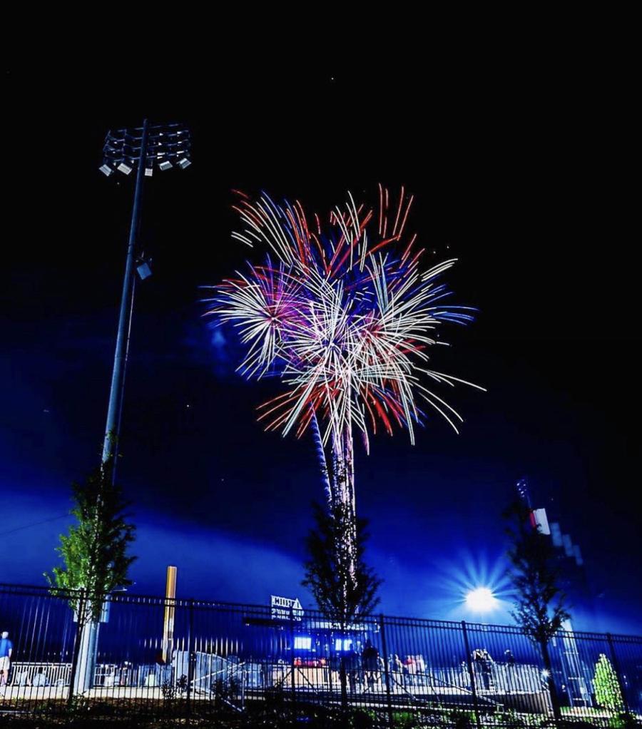 Toyota Field Fireworks Rocket City Trash Pandas