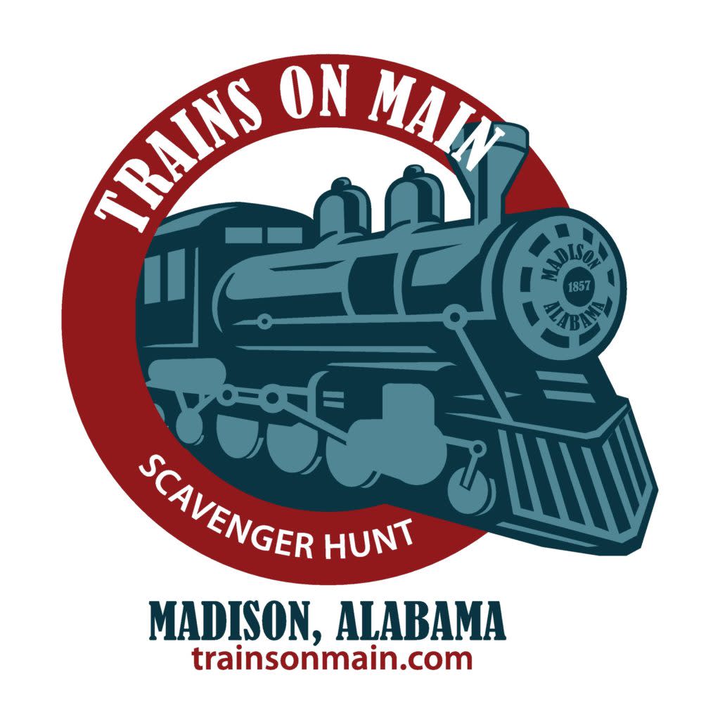 trains on main logo