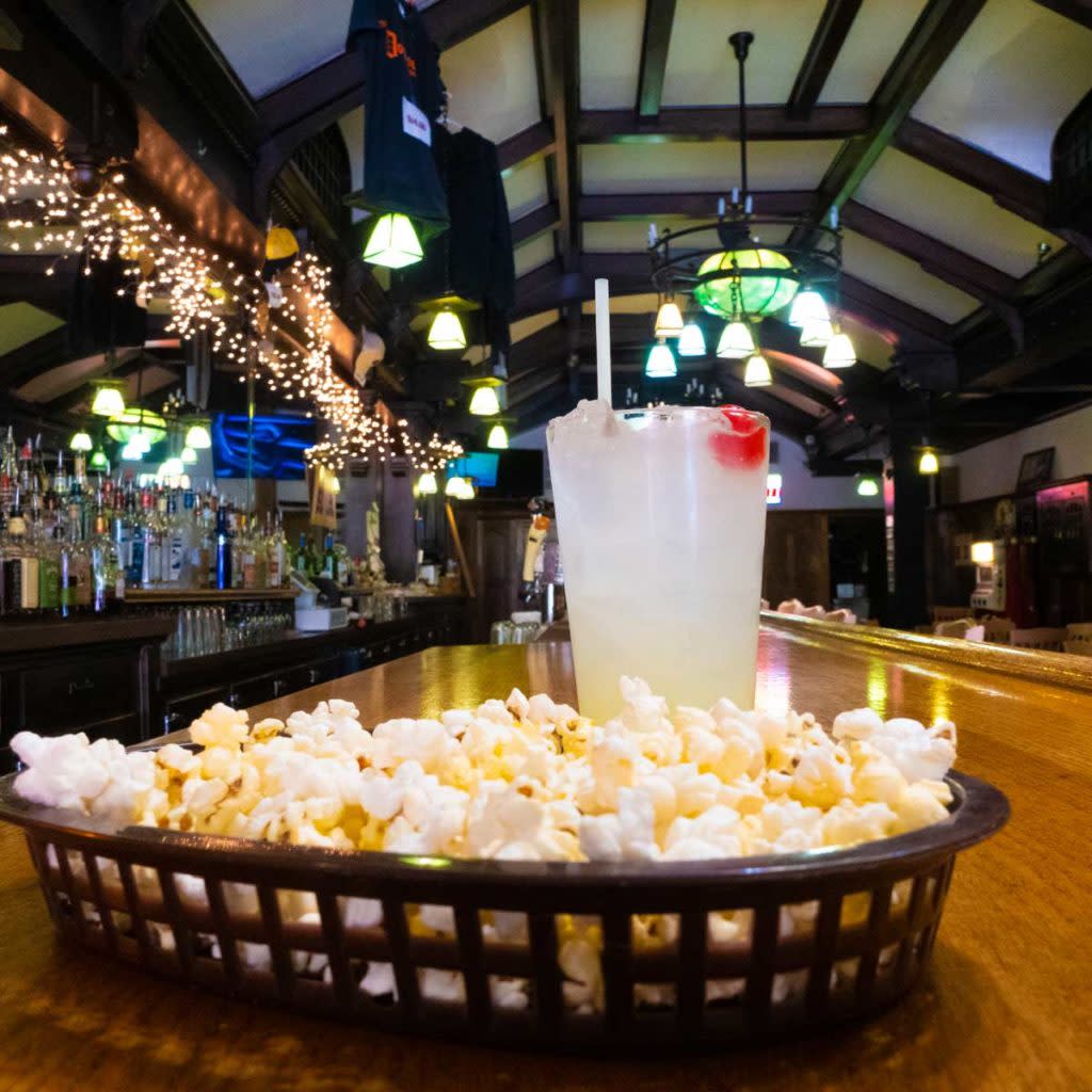 Popcorn at the Douglass House Saloon