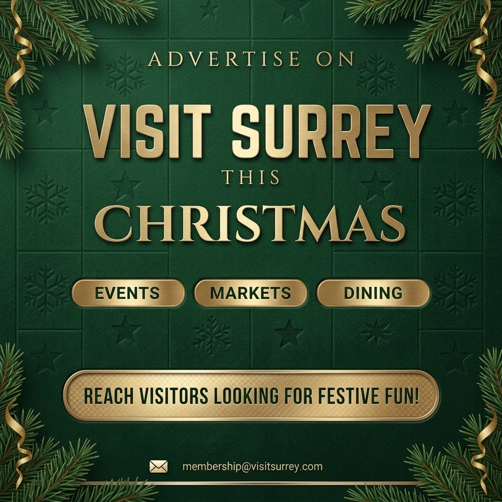 Visit Surrey Christmas Advertising