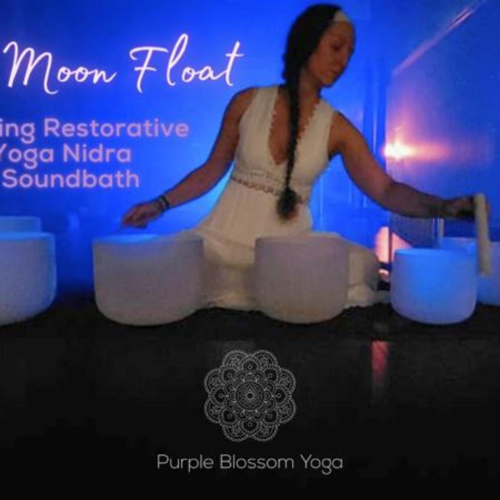 Full Moon Float at Purple Blossom Yoga