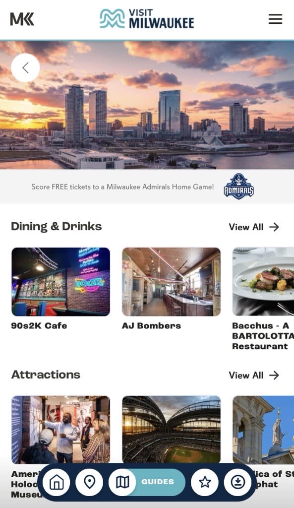 Digital Visitors Map Guides