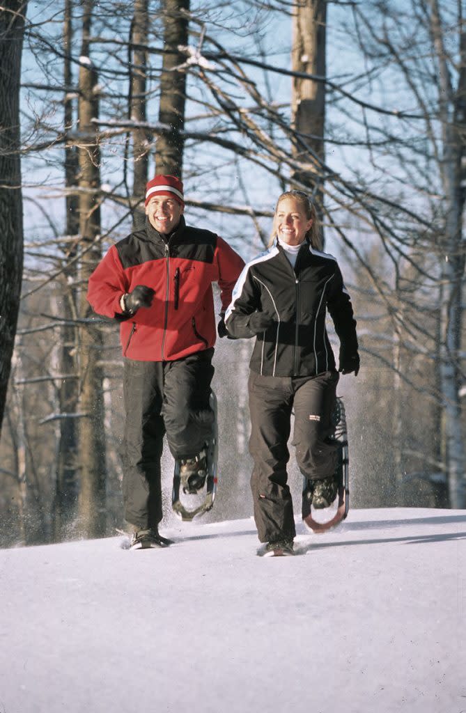 Snowshoers