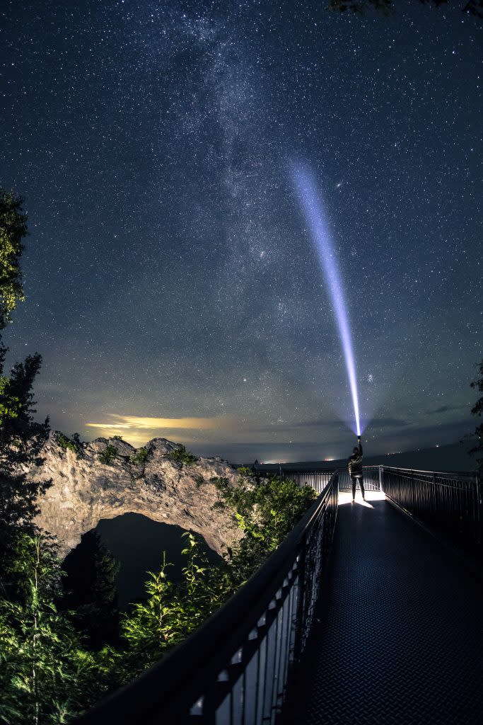 Mackinac Island’s historic sites and landmarks are fascinating during the day and absolutely magical at night after sunset.